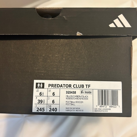 Adidas Unisex Turf Cleats (Tags On) - Picture 2 of 5